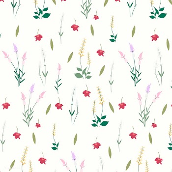 Floral patterned background | Free stock vector - 544795