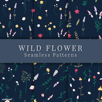 Floral patterned background | Free stock vector - 544802