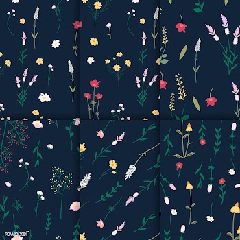 Floral patterned background | Free stock vector - 544803