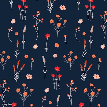 Floral patterned background | Free stock vector - 544809