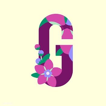Floral patterned letters  | Free stock vector - 24044