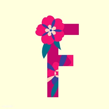 Floral patterned letters  | Free stock vector - 24060