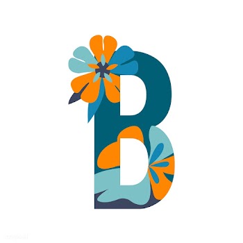 Floral patterned letters  | Free stock vector - 24081