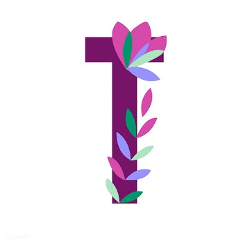 Floral patterned letters vector | Free stock vector - 24040