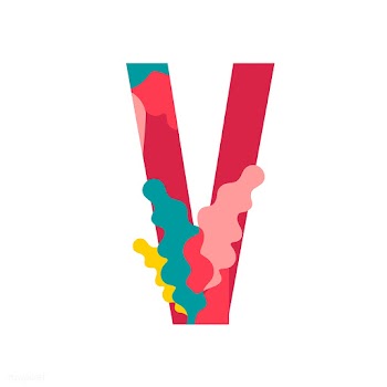 Floral patterned letters vector | Free stock vector - 24045