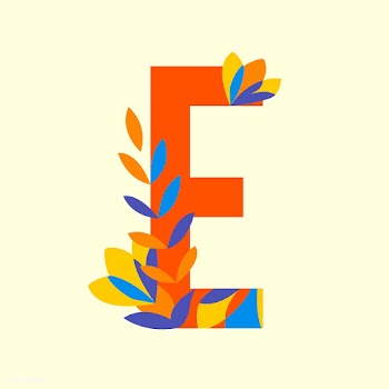 Floral patterned letters vector | Free stock vector - 24047
