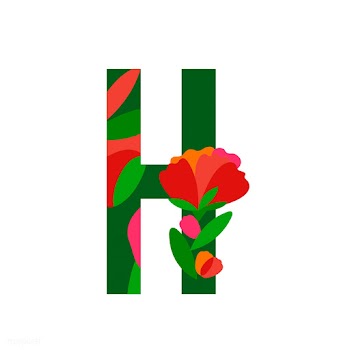 Floral patterned letters vector | Free stock vector - 24053