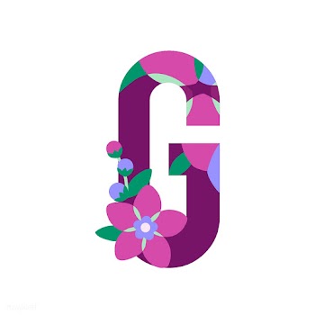 Floral patterned letters vector | Free stock vector - 24055