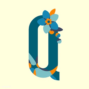 Floral patterned letters vector | Free stock vector - 24063