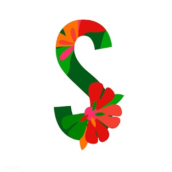 Floral patterned letters vector | Free stock vector - 24078