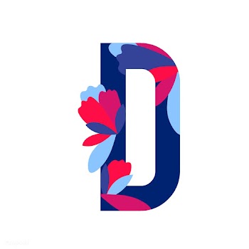 Floral patterned letters vector | Free stock vector - 24079