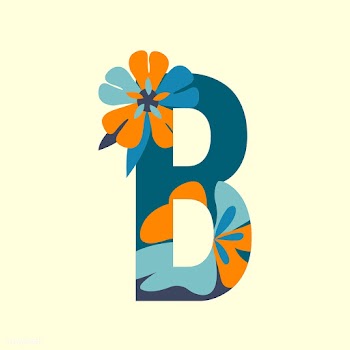 Floral patterned letters vector | Free stock vector - 24085
