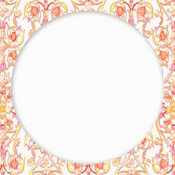 Floral patterned round frame design element | Free  transparent png - 2272265
