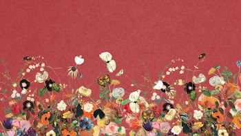 Floral red desktop wallpaper, famous | Free Photo - rawpixel