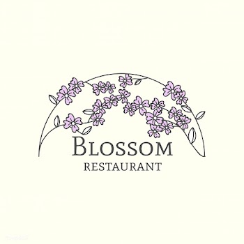 Floral restaurant logo | Free stock vector - 591898