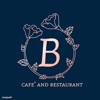 Floral restaurant logo | Free stock vector - 591912