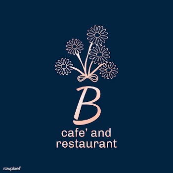 Floral restaurant logo | Free stock vector - 591923