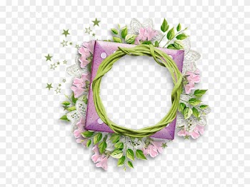Floral Round Frame Png Photos - Round Flower Frame Png