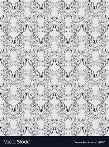 Floral seamless background vector image