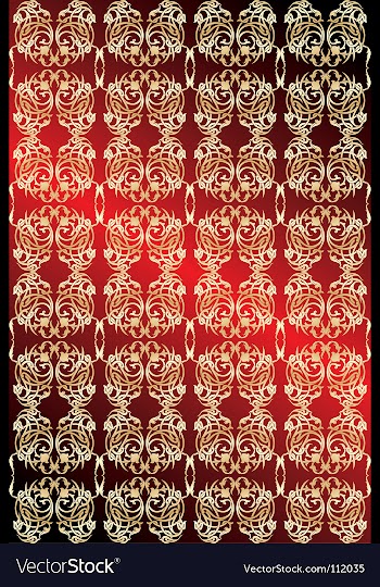 Floral seamless background vector image