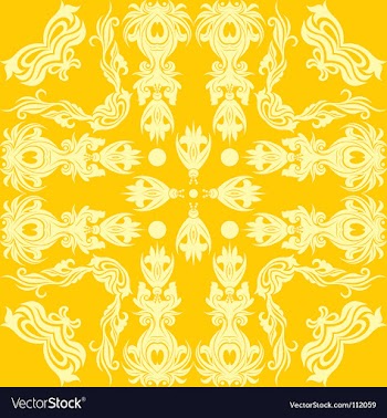 Floral seamless background vector image