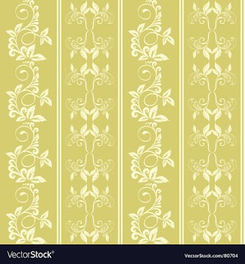 Floral seamless background vector image