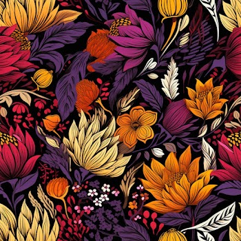 floral seamless pattern