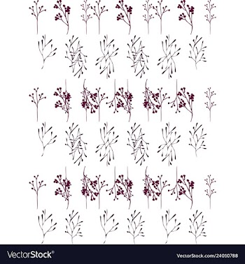 Floral seamless pattern vector image