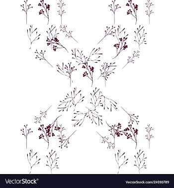 Floral seamless pattern vector image