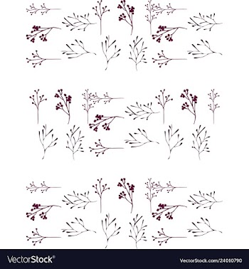 Floral seamless pattern vector image