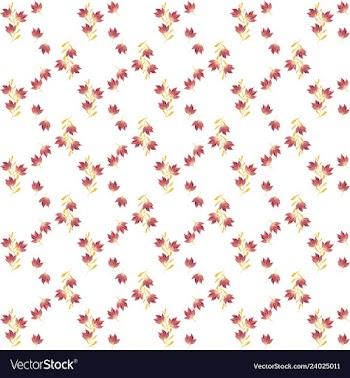 Floral seamless pattern vector image