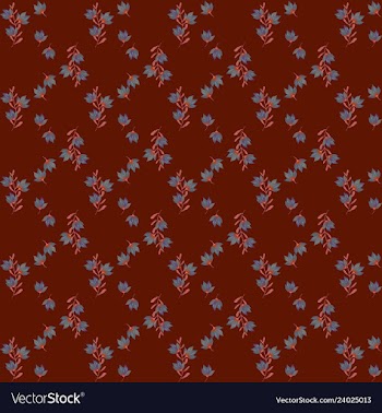 Floral seamless pattern vector image
