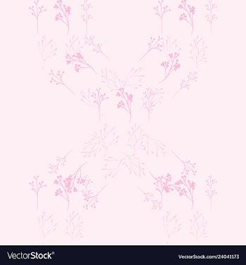 Floral seamless pattern vector image