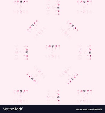 Floral seamless pattern vector image