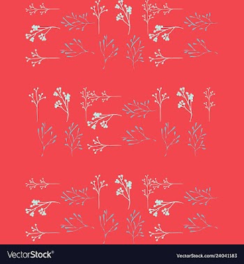 Floral seamless pattern vector image
