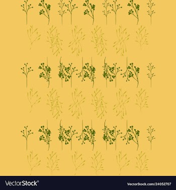 Floral seamless pattern vector image