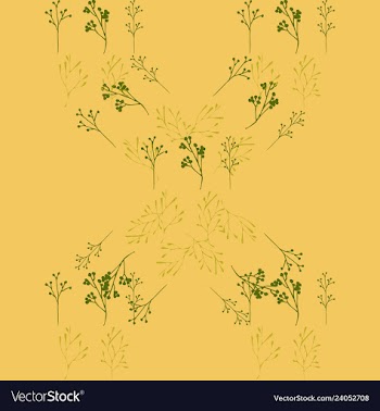 Floral seamless pattern vector image