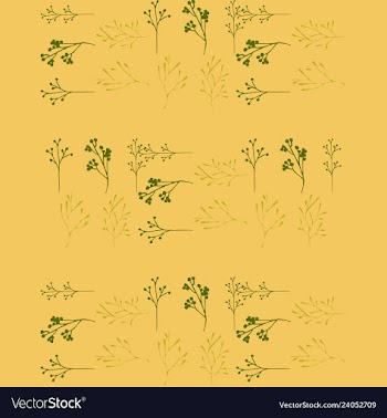 Floral seamless pattern vector image