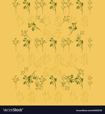 Floral seamless pattern vector image
