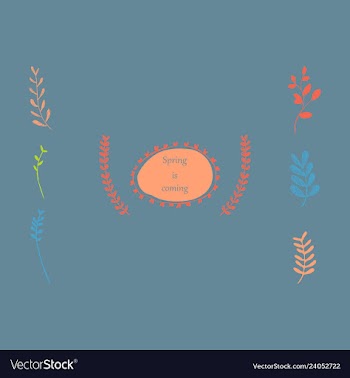 Floral seamless pattern vector image