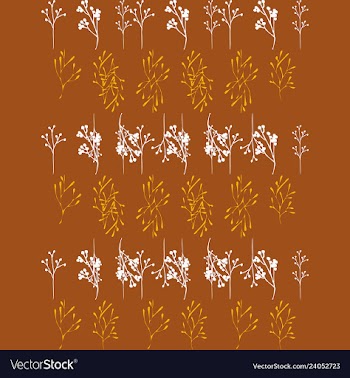 Floral seamless pattern vector image