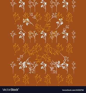 Floral seamless pattern vector image