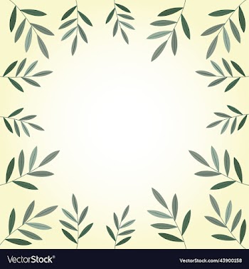 floral seamless pattern with leaves and branches