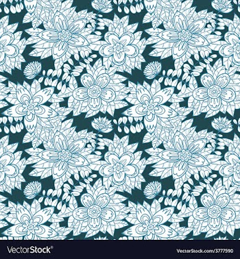 Floral seamless vector image