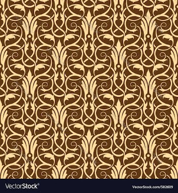 Floral seamless vector image