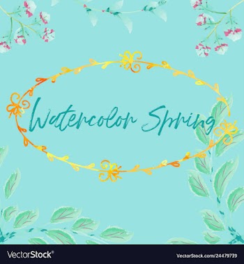 Floral set colorful floral collection with leaves vector image
