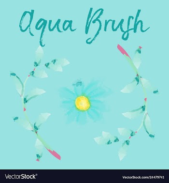 Floral set colorful floral collection with leaves vector image