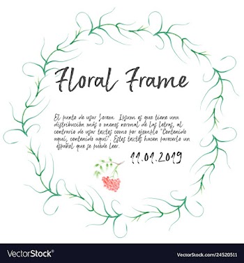 Floral set colorful floral collection with leaves vector image