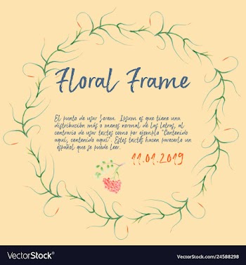 Floral set colorful floral collection with leaves vector image