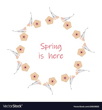 Floral setcolorful purple floral collection with vector image